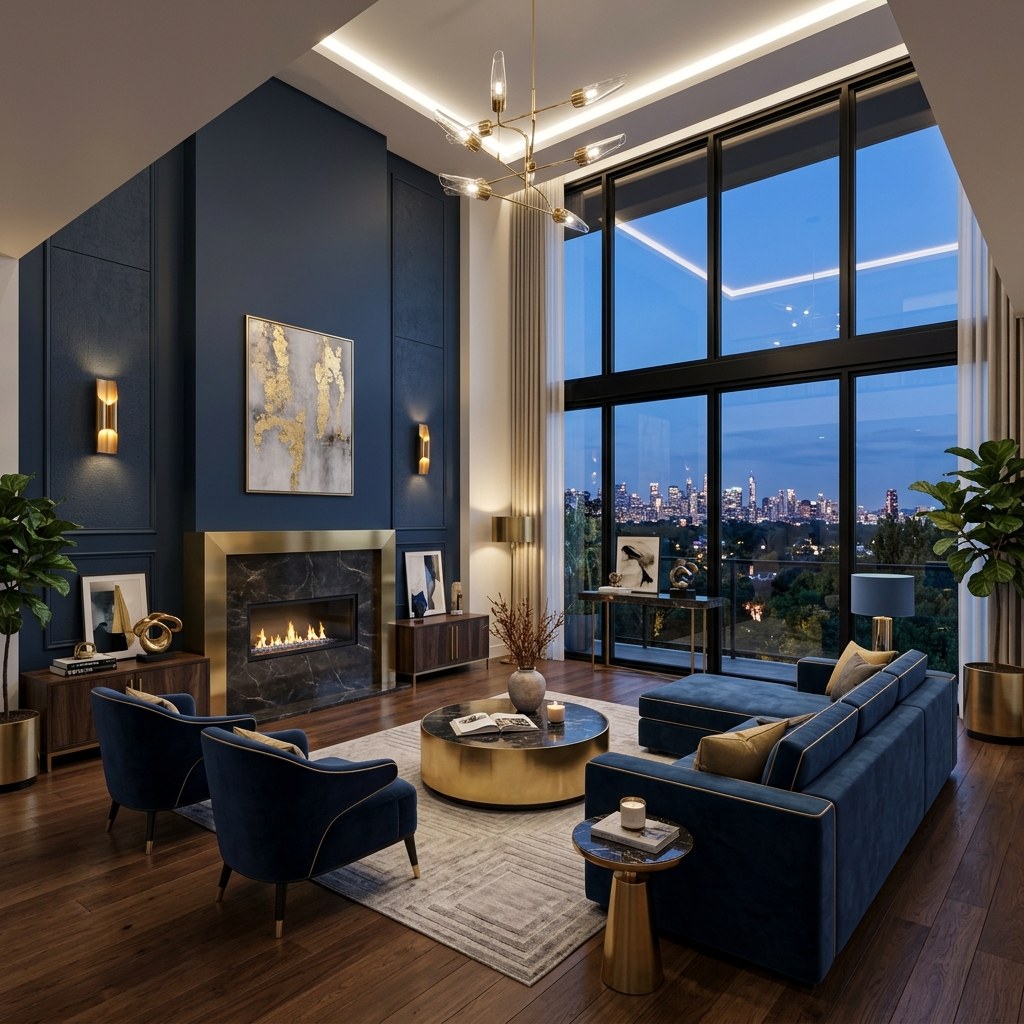 Modern Living Room Interior